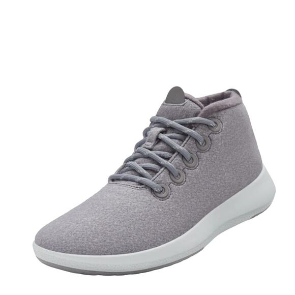 Allbirds Grey Mizzle Wool Runner Up High Top Sneaker Size 9 - Picture 1 of 10